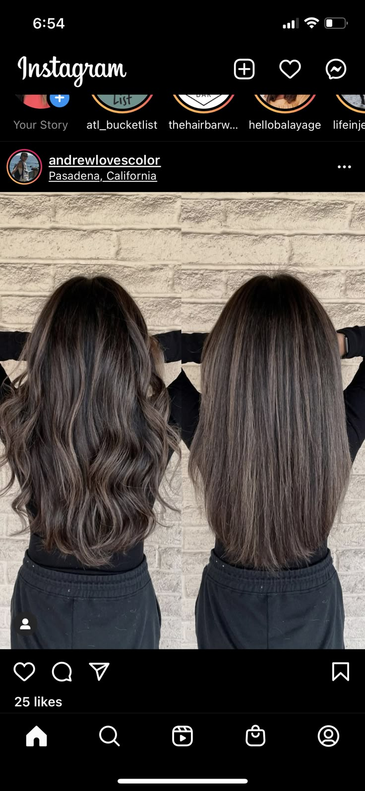 Hair Color Ashy Brown, Mushroom Brown Brunette, Ash Brown Partial Balayage On Black Hair, Ash Brown Babylights On Black Hair, Ashy Tones For Dark Hair, Balayage Hair For Dark Hair Straight, Chocolate And Ash Brown Hair, Mushroom Hair Color Dark, Black Ash Brown Balayage