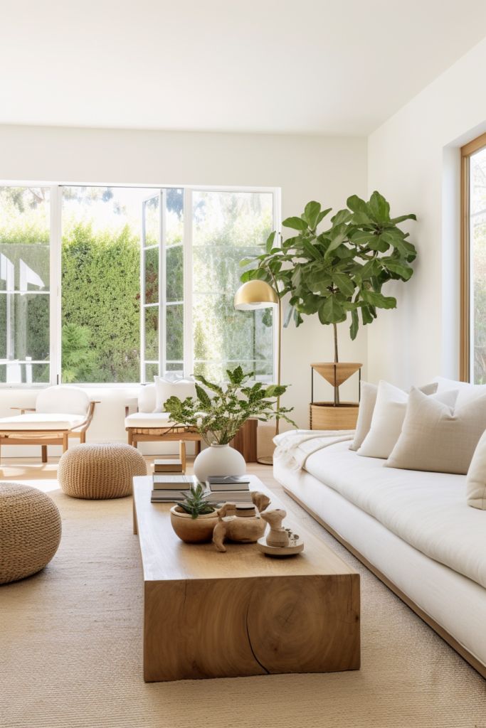 the living room is clean and ready for guests to use it as a focal point