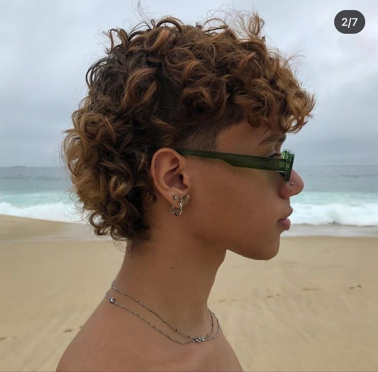 Curly Mullet Taper Fade, Very Short Mullet Curly Hair, Mullet Hairstyle Curly Hair Men, Short Hairstyle Men Curly, Short Curly Hairstyles Boys, Curly Hair Mens Hairstyles, Curly Hair For Men Haircuts, Best Curly Haircuts For Men, Best Haircuts For Curly Hair Men