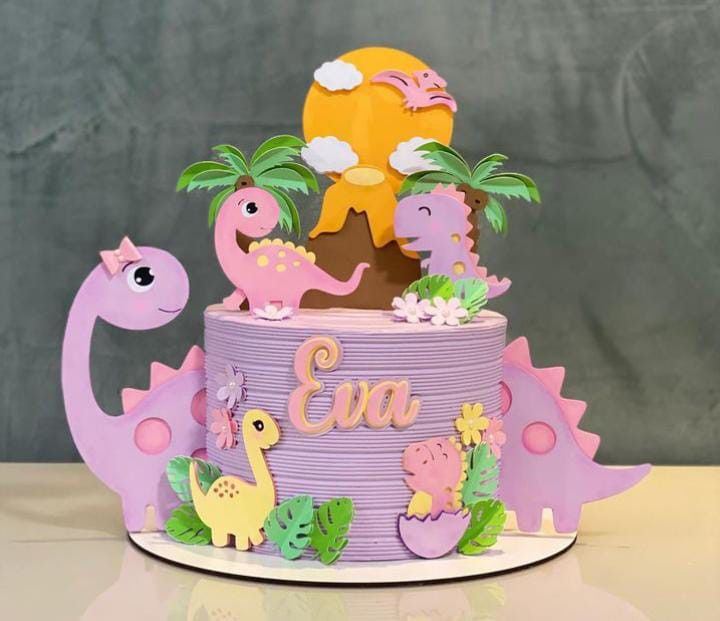 Dinosaur Cake Buttercream, Girl Dinosaur Birthday Cake, Dinosaur Cake Girly, Dinasour Birthday, Dinosaur Birthday Theme, Girl Dinosaur Birthday, Dinosaur Cupcakes, Dino Cake, My Little Pony Birthday Party