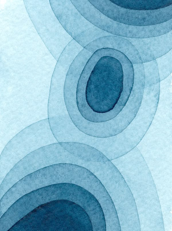 an abstract blue background with circles