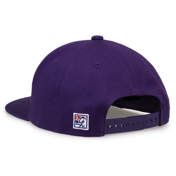 Represent with the LSU Tigers Snapback Hat Show your LSU pride with this LSU snapback hat, featuring a stylish retro circle design. Adjustable and durable for every Tigers fan. 1980's Throwback Cap with Oversize Trademark Circle Design A classic that was worn by the most iconic college football coaches. Solid twill, high-profile shape, snapback closure and even the authentic kelly green undervisor. Shape: High Profile. Visor: Flat.Fabric: 100% White Cotton Twill. Size: Adjustable. One Size Fits Cheap Snapback Hat With Curved Brim For Game Day, Cheap Curved Brim Snapback Hat For Game Day, Cheap Collegiate Snapback Hat, Collegiate Snapback Hat With Curved Bill, Retro Bar Design, Sporty Team-colored Snapback Hat With Curved Brim, Team-colored Adjustable Snapback Hat With Curved Bill, Purple Snapback Baseball Cap, Team-colored Collegiate Snapback Hat With Flat Bill