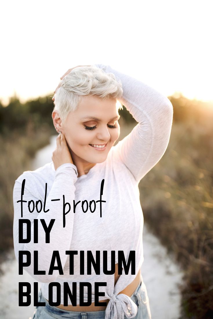 Diy Platinum Blonde Hair, Going Platinum Blonde, Blonde Hair At Home, Short Platinum Blonde Hair, Platinum Blonde Pixie, Feminine Pixie, Platinum Blonde Hair Color, Icy Blonde Hair, Bleaching Your Hair