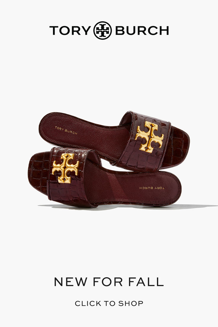 Designer Sandals Flat, Tory Burch Slides, Flat Platform Sandals, Tory Burch Sandals, Stylish Sandals, Effortlessly Chic Outfits, Jelly Sandals, Fashion Sandals, Cute Sandals