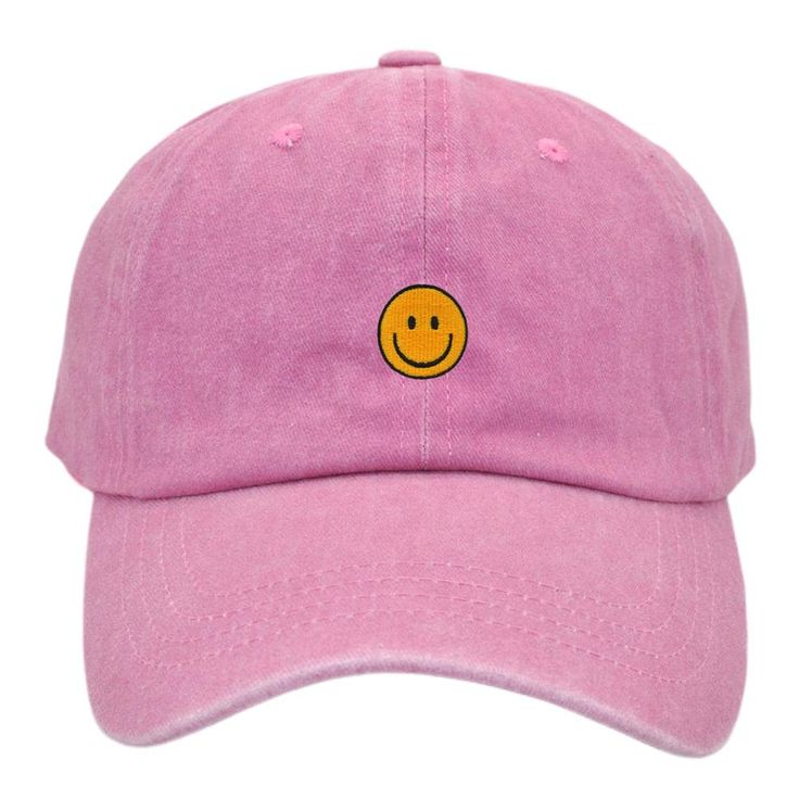 This Smiley Baseball Cap Embroider adds the perfect pop of personality to your look! The sun-blocking brim and classic silhouette will keep you protected from the sun's rays in style. With its classic shape and cheerful smiley face, it's sure to be your go-to accessory in no time! Happy Face Embroidered Dad Cap modname=images&cols=1&colspace=10&rowspace=10&align Face Cap, Y2k Necklace, Y2k Party, Baby Tees Y2k, Animals Funny, Y2k Baby Tee, Love And Co, Dad Cap, Dad Caps