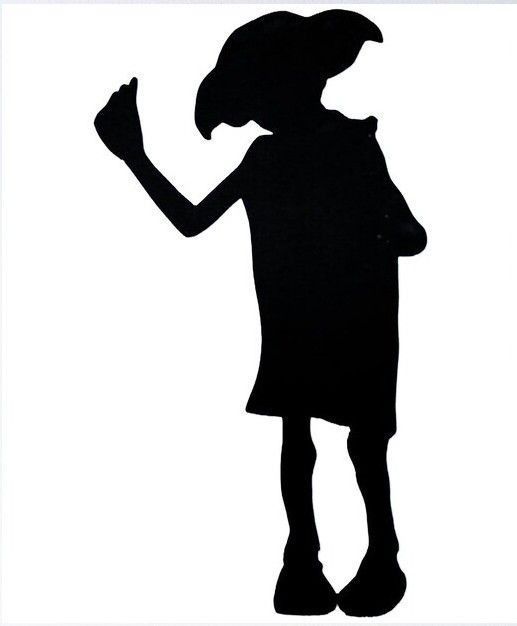 a black silhouette of a girl with an umbrella on her head and hands in the air