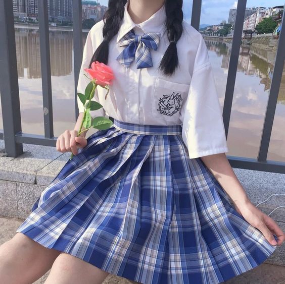 High School Outfits, Kawaii Harajuku, Korean Girl Fashion, Cute Easy Drawings, Cute Simple Outfits, Lolita Dress, School Outfits, Simple Outfits, Korean Girl