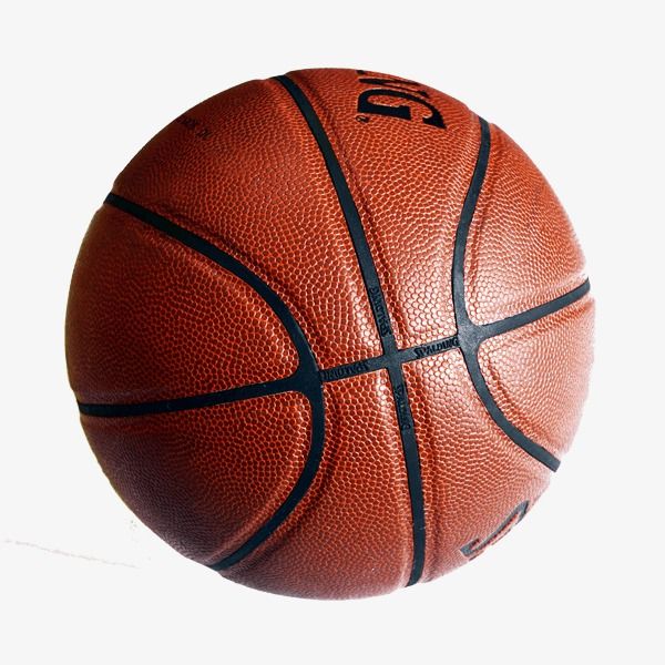 a close up of a basketball on a white background with room for text or image