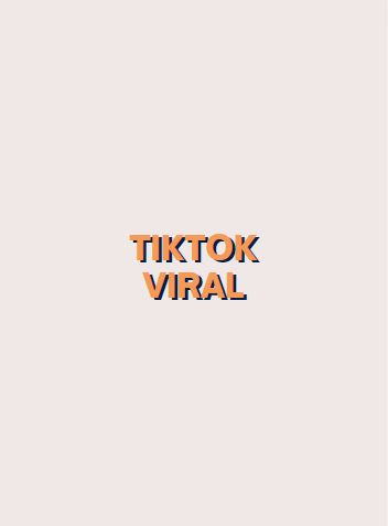 the words tiktok virtual are displayed in orange and black letters on a white background