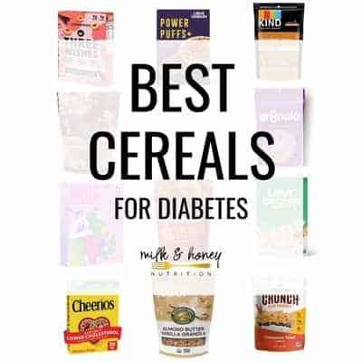 Best Milk For Diabetics, Milk & Honey Nutrition, Best Cereal For Diabetics, Sugar Free Cereal, Keto Milk, Cereal For Diabetics, Cinnamon Healthy, Low Carb Cereal, Vanilla Granola