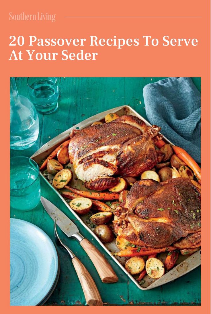 a cookbook cover with a roasting pan full of roasted meat and vegetables on it