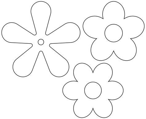 three flowers cut out from the paper