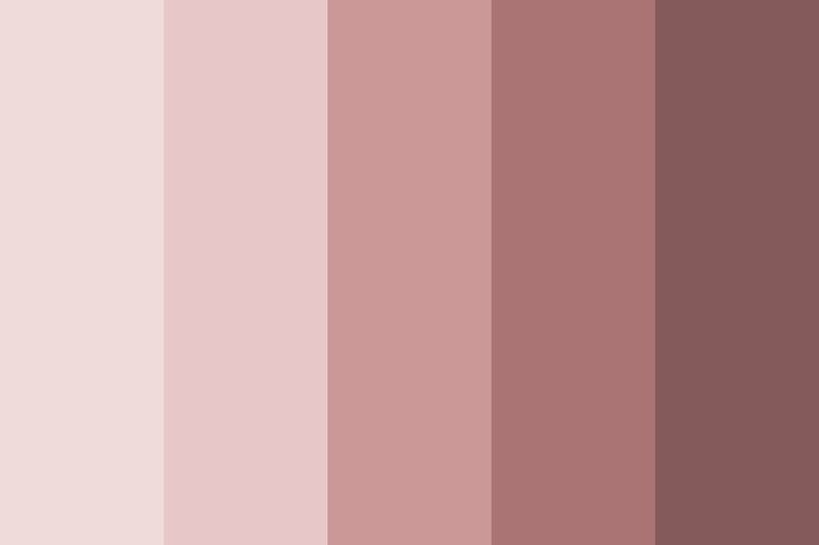 the color palette is pink and brown