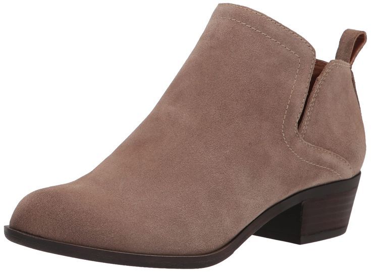 Women's Bollo Bootie Ankle Boot Suede Material, Womens Ankle Boots, Ankle Bootie, Synthetic Leather, Ankle Booties, Lucky Brand, Bootie, Bootie Boots, Heel Height