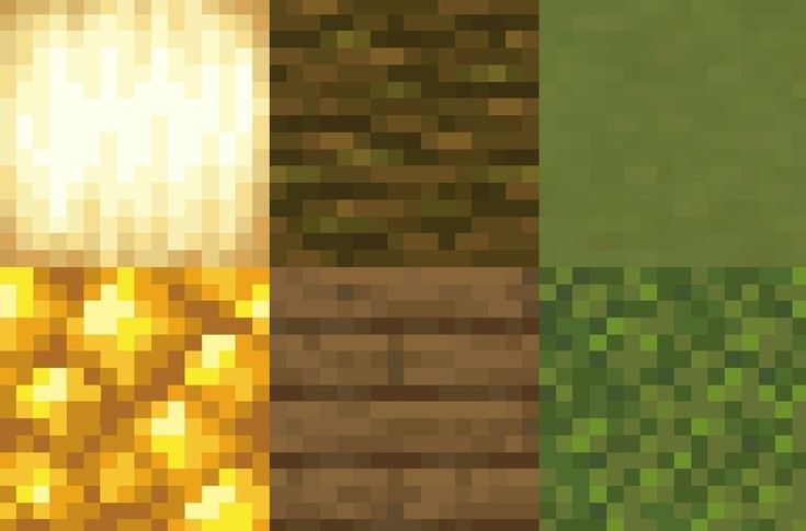 three different images of grass and dirt with sunlight coming through the top one is yellow