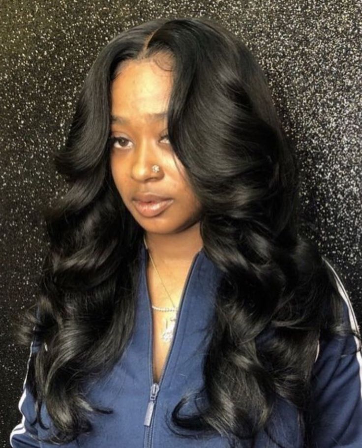 Middle part Texture Hair, Close To, Middle Part Hairstyles, Wave Texture, Sew In Hairstyles, Easy Hairstyles For Medium Hair, Quick Weave Hairstyles, Quick Weave, Middle Part