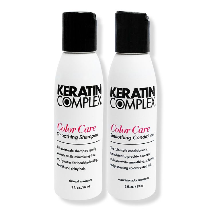 Color Care Smoothing Duo - KERATIN COMPLEX COLOR CARE 6OZ - Color Care Smoothing Duo Color Safe Shampoo, Keratin Complex, Color Treated Hair, Color Care, Treated Hair, Shiny Hair, Hair Care Shampoo, Ulta Beauty, Keratin