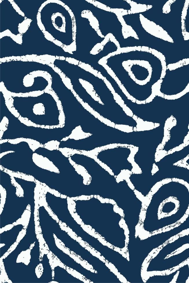 an abstract blue and white background with swirls in the shape of fish on it