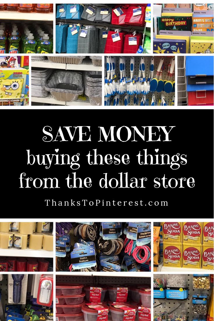 the dollar store has many different items for sale and it is full of great prices