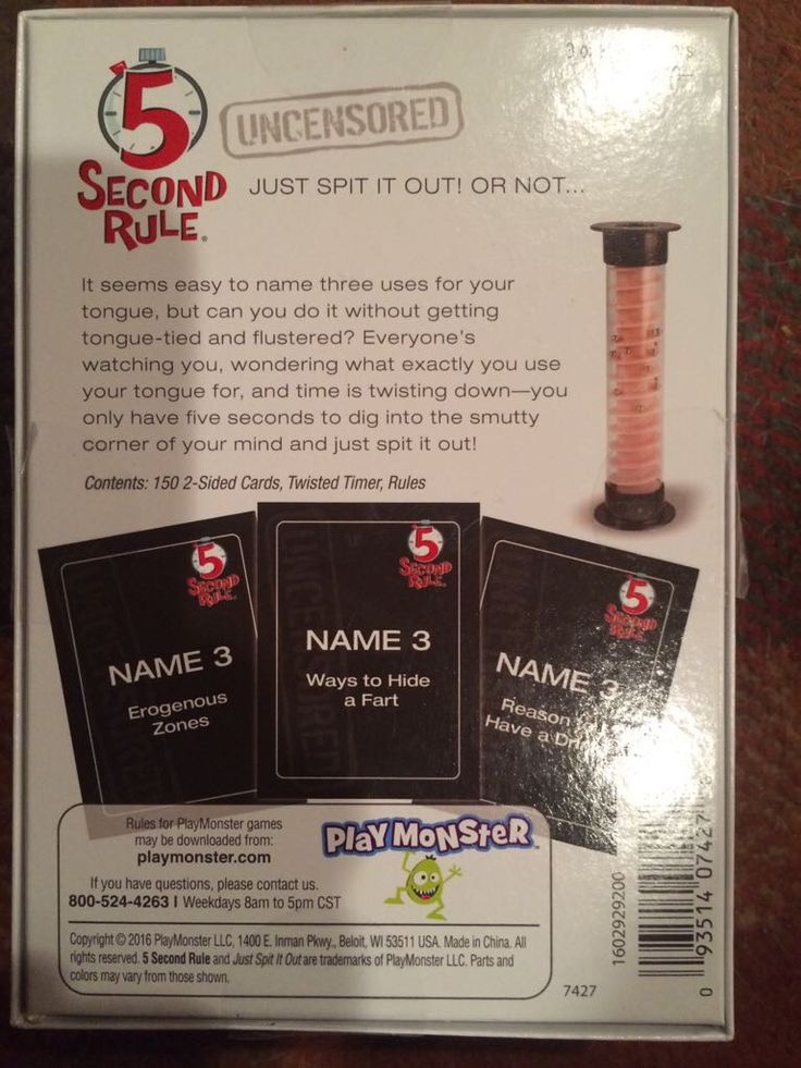 the back of a card game box with four cards in it and an unopened name