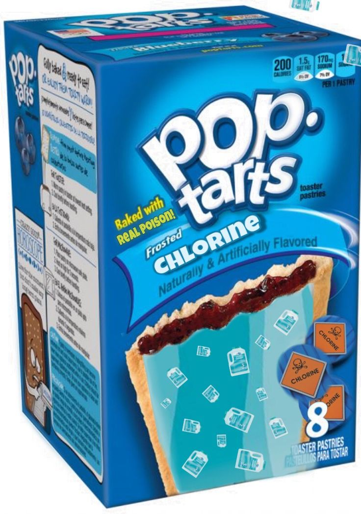 a box of pop tarts with chocolate filling