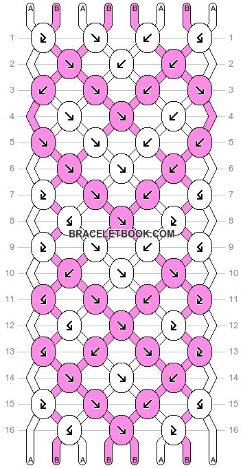 the diagram shows how to make a hexagonal pattern