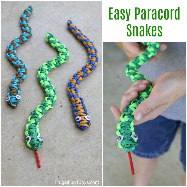 this is an easy and fun snake craft for kids to make