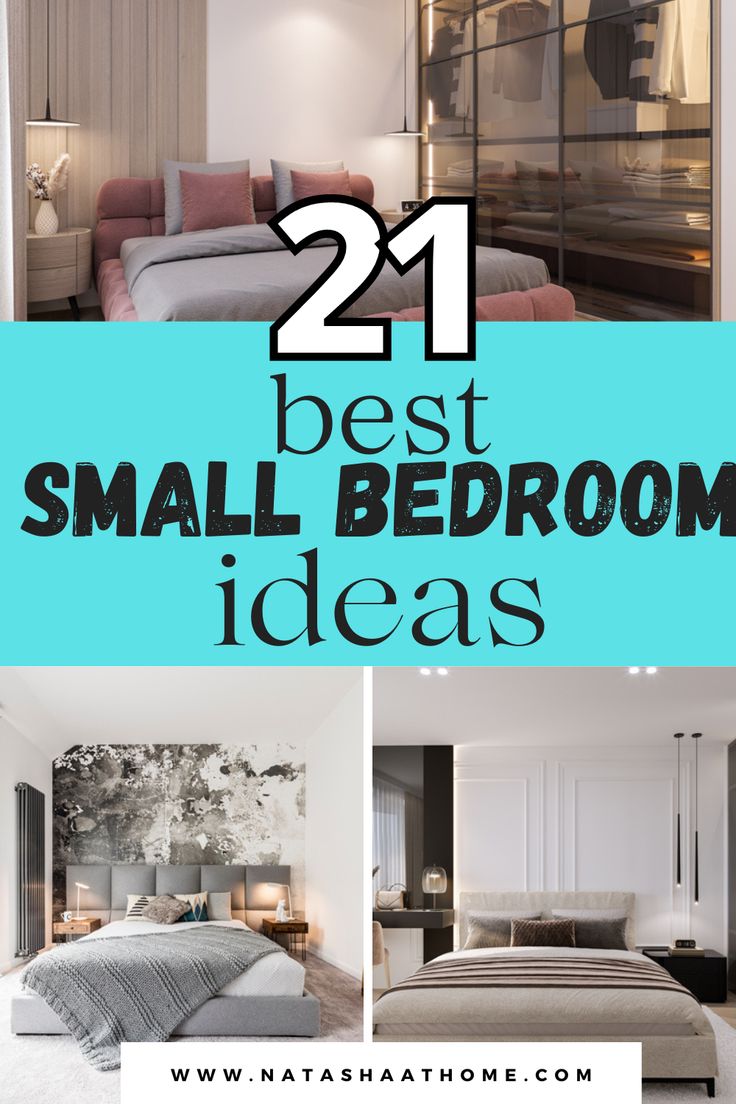 the best small bedroom ideas to make it look bigger than you are looking at them