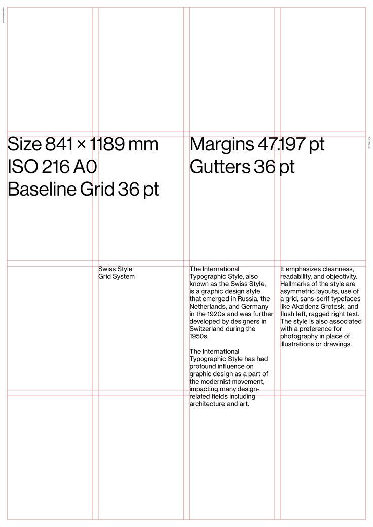 the back side of a poster with measurements for different types of posters and numbers on it