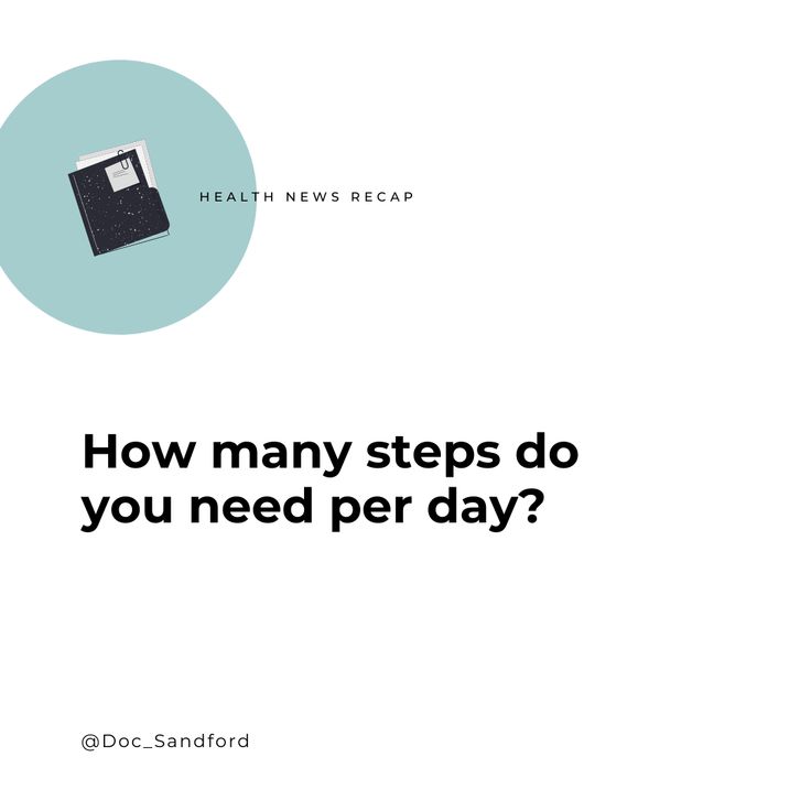 🚶‍♂️For the longest time, we’ve been told to walk 10,000 steps per day. Well, apparently that was based on a marketing campaign for a Japanese pedometer with no real science to back that up. Who knew 🤷   The fun part is that now we actually do have data to answer this question—from 50,000 people spanning 4 continents and published in The Lancet Public Health journal. Steps Per Day, Naturopathic Doctor, Health Journal, Marketing Campaign, Functional Medicine, Question And Answer, Public Health, Marketing Campaigns, Do You Need