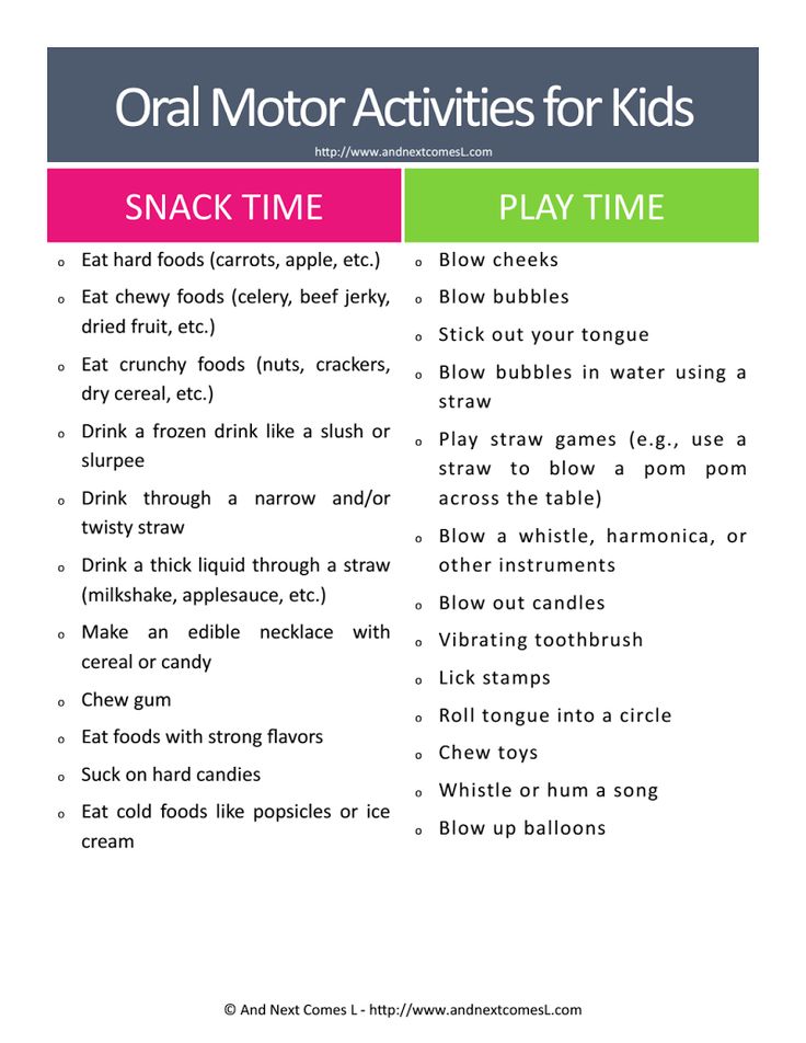 Oral Motor Activities Printable.pdf Motor Sensory Activities, Sensory Activities For Kids, Oral Motor Activities, Feeding Therapy, Sensory Diet, Oral Motor, Pediatric Occupational Therapy, Processing Disorder, Sensory Integration