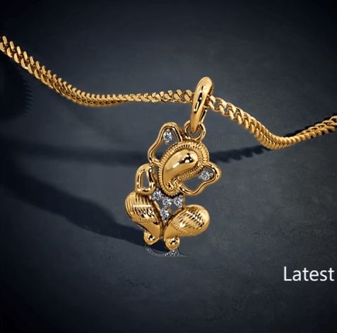 Lord Ganesha Gold Pendant, Latest Gold Designs Indian, Ganesha Pendant Gold Jewelry, Gold Pendent Designs Indian, Mens Gold Chain With Pendant, Ganesh Pendent Gold, Chain Dollars Gold, Ganesh Locket Pendants, Ganpati Pendant Gold