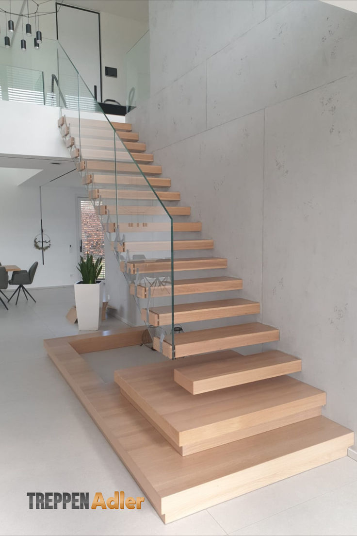 there is a stair case in the house