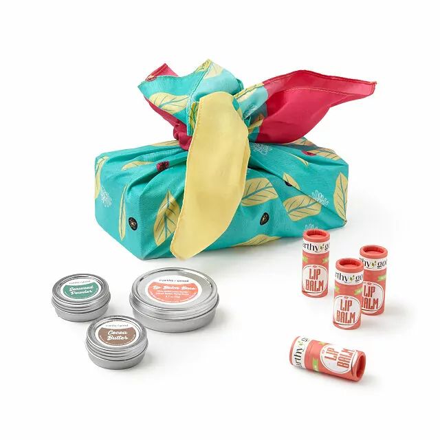 DIY Organic Lip Balm Kit | At Home Spa | Uncommon Goods Seaweed Powder, Furoshiki Cloth, Cocoa Butter Lip Balm, Terrarium Candle, Cactus Candles, Furoshiki Wrapping, Ginger Essential Oil, Lip Balm Set, Organic Lip Balm