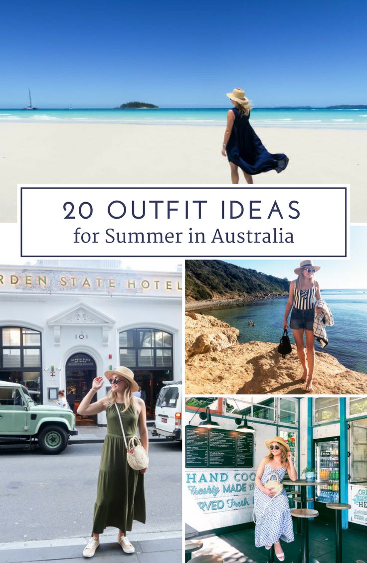 the top 20 outfit ideas for summer in australia