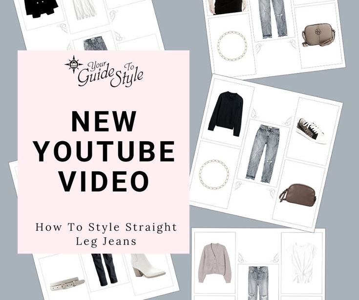 YouTube Channel, Your Guide To Style, How to Style Videos, YouTube Videos, Style Videos, What to Wear, Style Subscription, How to Dress, How to Style, Style Tips, Outfit Ideas For Women, Outfit Guides, Style Guides, How to Dress Better, Spring Style, Fall Style, Winter Style, Summer Style, Fashion and Style Tips, How To Style Joggers, Your Guide To Style Videos, Style Subscription, How to Style Straight Leg Jeans How To Style Jumpsuit, Style Straight Leg Jeans, At Home Outfits, Spring Wardrobe Essentials, Dress Better, Fall Winter Trends, Fall Wardrobe Essentials, Outfit Ideas For Women, Dressy Fashion