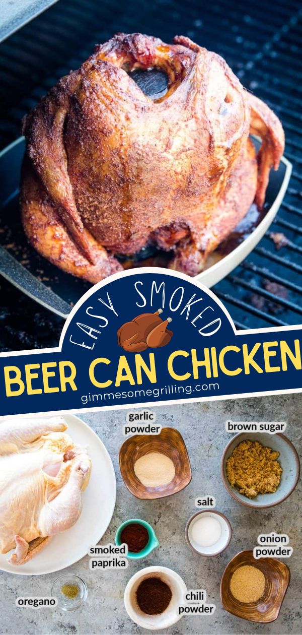 easter dinner ideas, easy main dishes Juicy Whole Chicken, Smoked Beer Can Chicken, Smoked Chicken Recipes, Smoked Vegetables, Homemade Rubs, Can Chicken Recipes, Beer Chicken, Can Chicken, Bbq Dishes