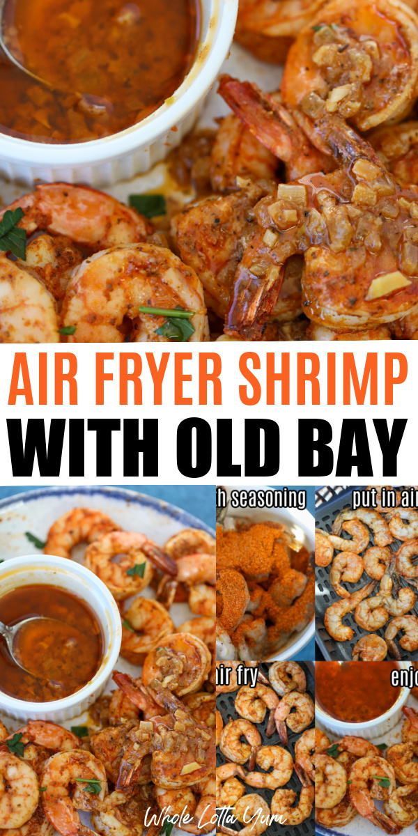 air fryer shrimp with old bay sauce