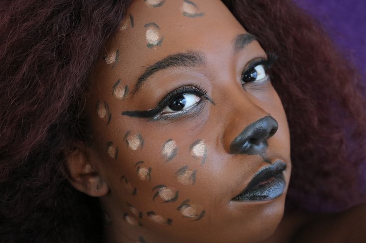 Cheetah Halloween makeup Cheetah Halloween, Happy Face, Face Painting, Halloween Makeup, Face Paint, Carnival Face Paint, Carnival, Halloween, Makeup