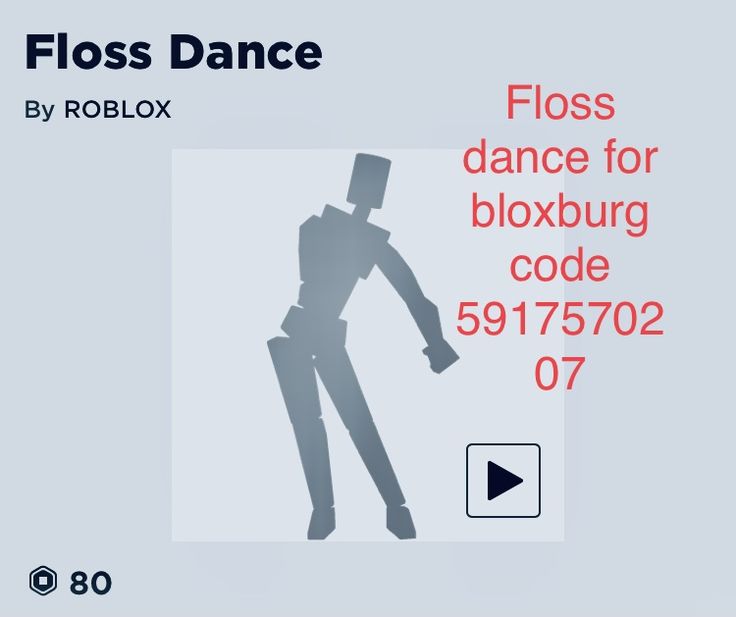 floss dance for bloxburg code 5977502 07 by robolox