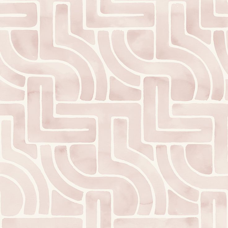 Add movement and abstract flair to your walls with this chic peel and stick design. The curved forms feature a soft blend of pink watercolor hues, the pattern seemingly woven across a white backdrop. Blush Blythe Peel and Stick Wallpaper comes on one roll that measures 20.5 inches wide by 18 feet long. NuWallpaper 30.75-sq ft Pink Vinyl Geometric Self-adhesive Peel and Stick Wallpaper | NUS4935 Brewster Wallcovering, Stick Design, Wallpaper For Sale, Contemporary Wallpaper, Peel And Stick Vinyl, Peel Stick Wallpaper, New Traditional, White Backdrop, Geometric Wallpaper