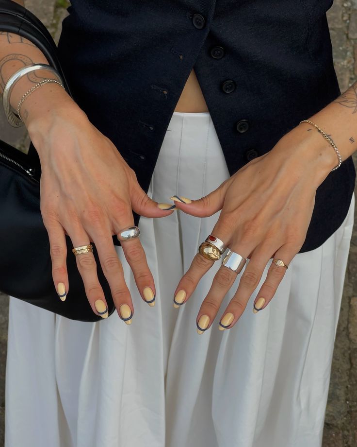 Chloe Hayward | 🍌🍌🍌 | Instagram Ring Stack Ideas, Silver Ring Stack, Chloe Hayward, Ring Stacking Ideas, Necklace Stacks, Rings Chunky, Playful Jewelry, Meaningful Gifts For Her, Bold Statement Jewelry