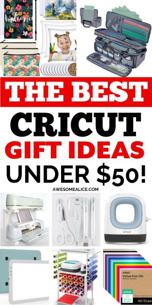 the best cricut gift ideas under $ 50 are on sale at awesomeness