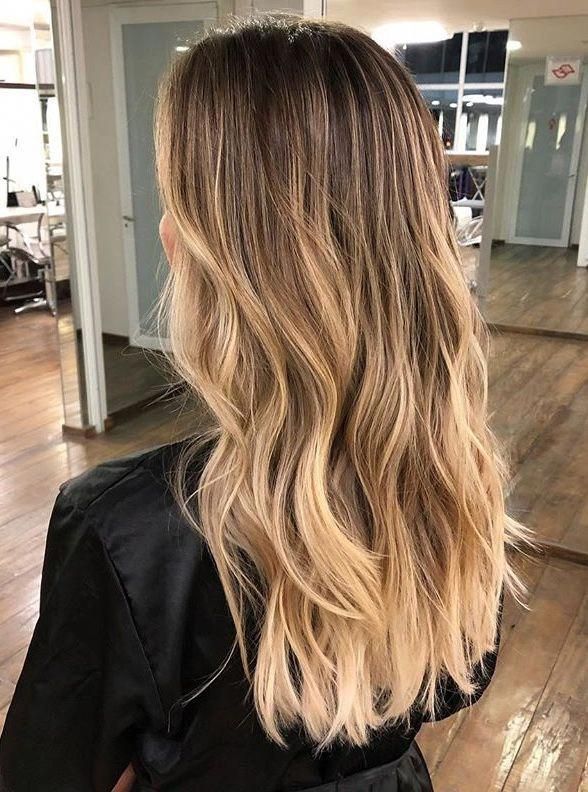 Brown Hair Accent Highlights, Brown With Light Blonde Balayage, Baylage Brunette Blonde Highlights, Ombre Hair Light Brown To Blonde, Lived In Blonde Balayage Long Hair, Honey Melt Hair, Carmel Blonde Balayage With Money Piece, Balayage Hair Lived In, Blonde Balayage On Brown Hair Medium Length