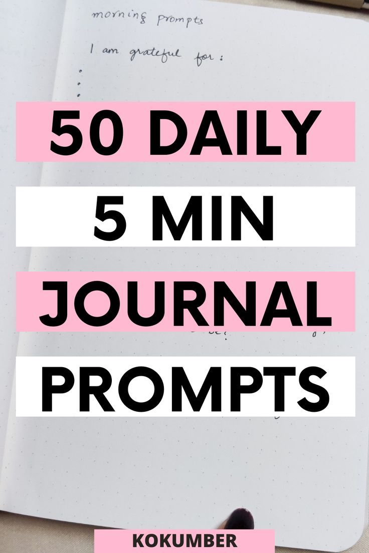 5 Min Journal Prompts 5 Min Journal Prompts, Everyday Journal Ideas, Daily Prompts Journal, Everyday Journal Prompts, 5 Min Journal, Journal Prompts Daily, Guided Journal Prompts, 5 Minute Journal, Bullet Journal Prompts