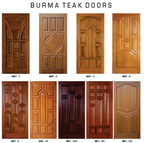 different types of doors with names and pictures