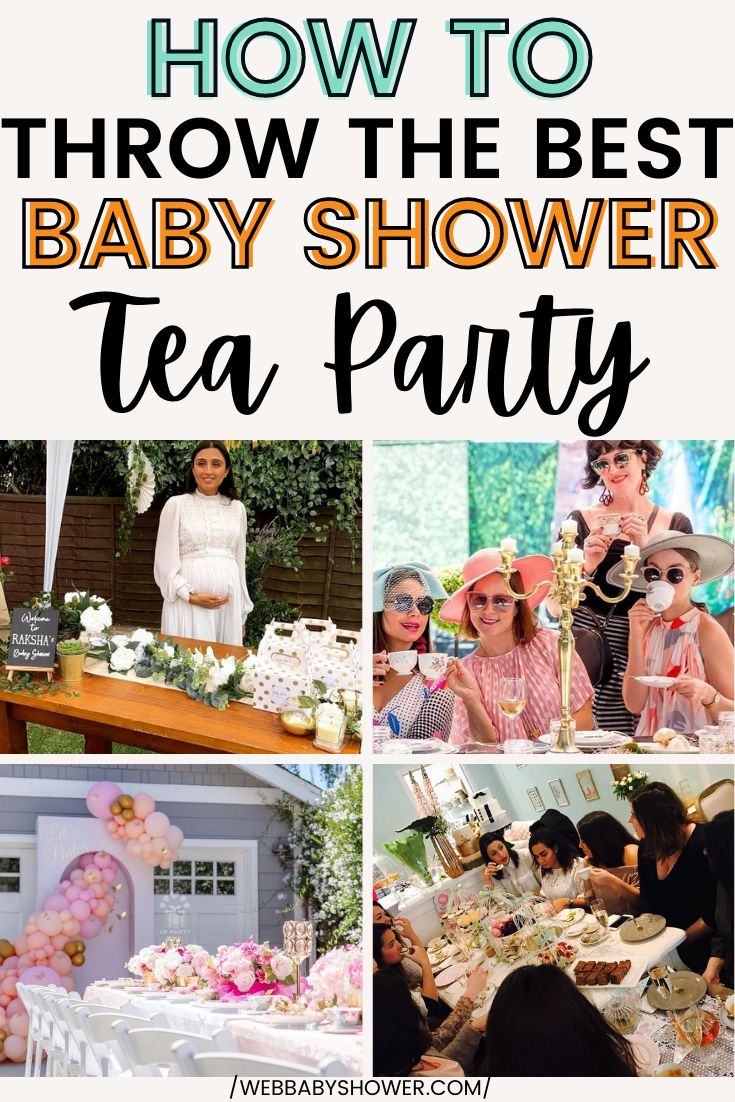 how to throw the best baby shower tea party