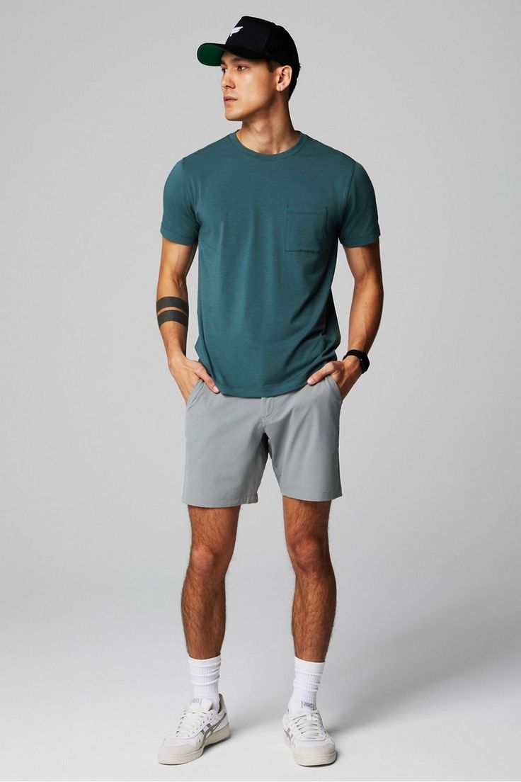 The Bungalow 2-Piece Outfit FL2 male ActivewearMensOutfits regular Mens Athleisure Outfits Summer, Men Outfits Athletic, Men’s Outfits Workout, Mens Outfits Athleisure, Mens Athletic Style, Men’s Workout Outfit, Man Sport Outfit, Men Sporty Outfits, Sporty Men Outfits