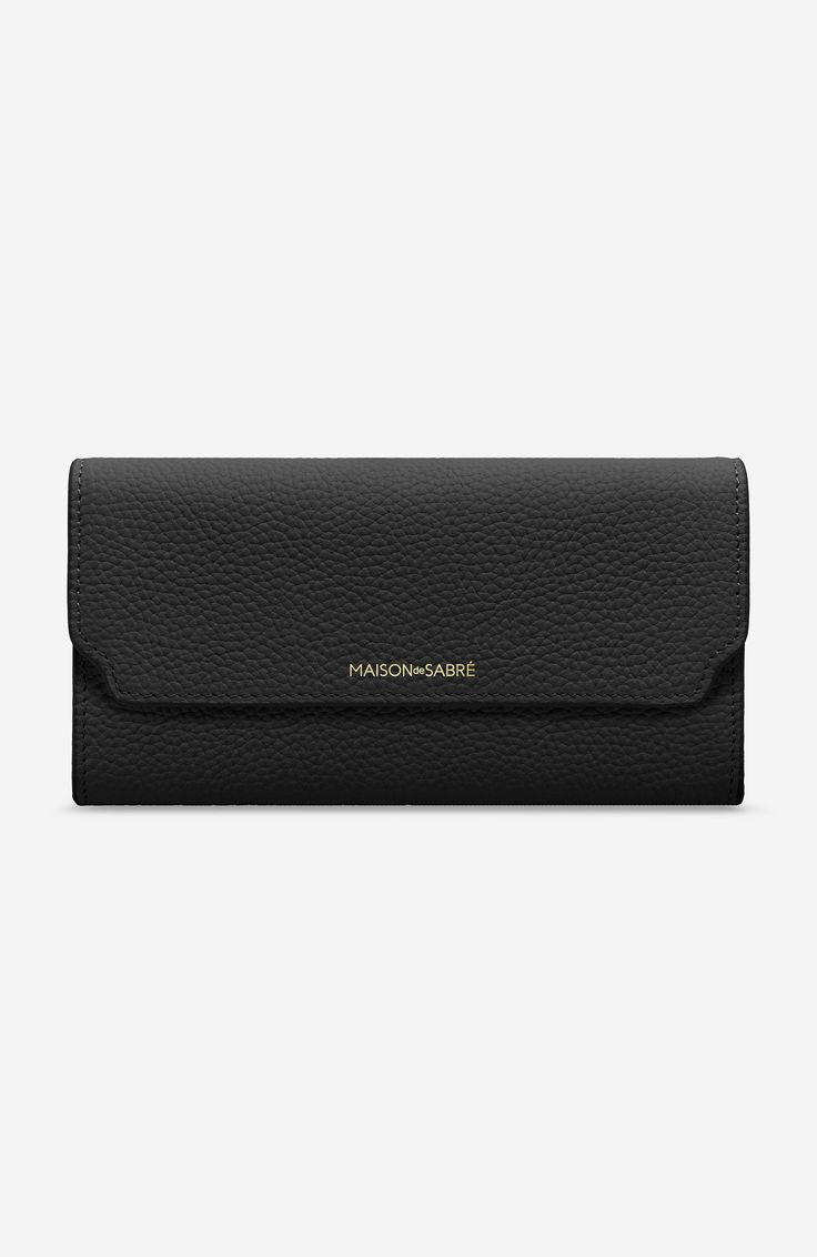 An ultra-chic everyday companion that illuminates through to evening, the Long Flap Wallet is crafted from our signature buttery soft full-grain leather. Featuring a full-length external flap, hand-massaged to precisely snap and secure valuables, the wallet also stows cards in eight slots and cash in two note compartments and a zipped coin pouch. A monochromatic exterior radiates elegance while a contrast colour interior provides a pop of play and enhanced on-the-go retrieval as it shines a spot Leather Trifold Evening Wallet, Business Wallets With Smooth Grain, Elegant Leather Wallet With Smooth Grain, Elegant Leather Trifold Clutch, Elegant Leather Wallet With Magnetic Closure, Versatile Leather Evening Wallet, Elegant Daily Wallets With Magnetic Closure, Elegant Wallets With Magnetic Closure For Daily Use, Elegant Wallet With Rfid Blocking For Daily Use