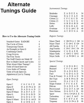 the ultimate guide to tunings and tuning techniques for guitar players, with instructions on how to